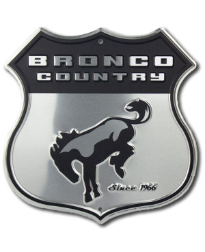 Fém tábla Ford Bronco Country 30 cm x 30 cm