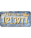 Amerikai rendszám California Blue 1P13977