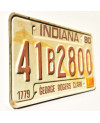 Amerikai rendszám Indiana 1980 George Rogers Clark 41B2800