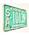 Amerikai rendszám Kansas 1970 Midway Green SA-10139