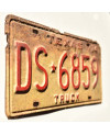 Amerikai rendszám Texas 1974 Truck DS-6859