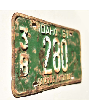 Amerikai rendszám Idaho 1961 Famous Potatoes 3B 280