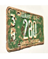 Amerikai rendszám Idaho 1961 Famous Potatoes 3B 280