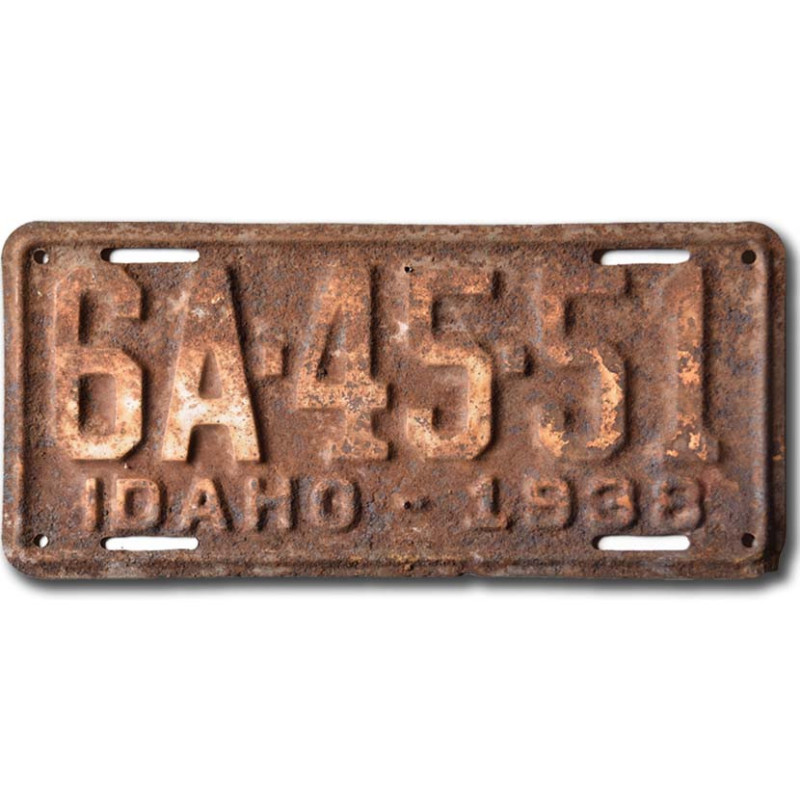 Amerikai rendszám Idaho 1938 6A-45-51