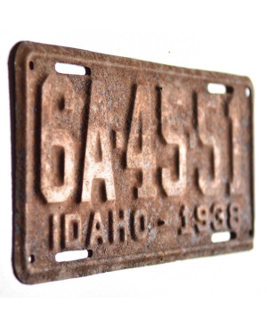 Amerikai rendszám Idaho 1938 6A-45-51