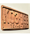 Amerikai rendszám Texas 1932 Rusty K03-198