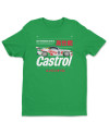 Férfi póló Castrol Racing Car Green