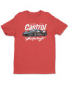 Férfi póló Castrol Racing High Performance Red