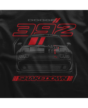 Férfi póló Dodge Challenger 392 Shakedown