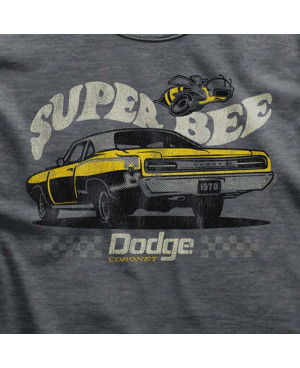 Férfi póló Dodge Super Bee Grey