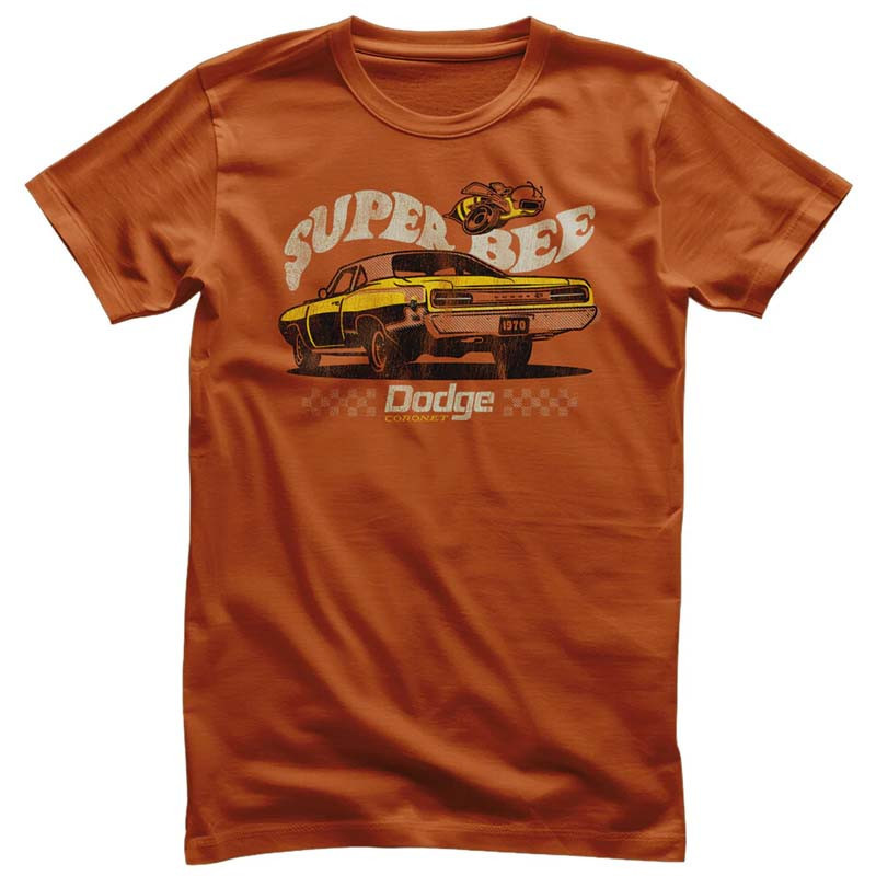 Férfi póló Dodge Super Bee Orange
