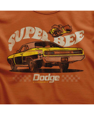 Férfi póló Dodge Super Bee Orange