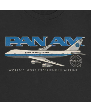 Férfi póló Pan Am Airline 747