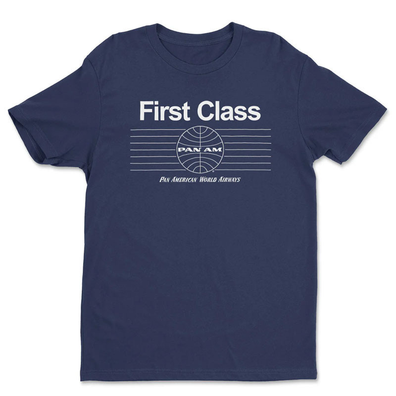 Férfi póló Pan Am Airways First Class