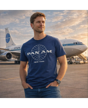 Férfi póló Pan Am Vintage New York