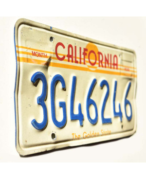 Amerikai rendszám California The Golden State 3G46246