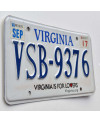 Amerikai rendszám Virginia for Lovers