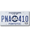 Amerikai rendszám Mississippi 2025 Magnolia PNA-410