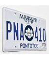 Amerikai rendszám Mississippi 2025 Magnolia PNA-410