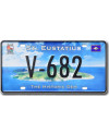 Rendszámtábla St.Eustatius Island Gem V-682
