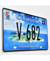 Rendszámtábla St.Eustatius Island Gem V-682