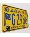 Amerikai rendszám Alaska 1971 North To The Future G 2986