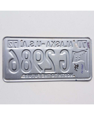 Amerikai rendszám Alaska 1971 North To The Future G 2986