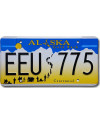 Amerikai rendszám Alaska Gold Rush EEZ 775