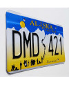 Amerikai rendszám Alaska Gold Rush DMD 421