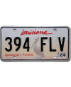 Amerikai rendszám Louisiana Sportsman´s Paradise 394 FLV