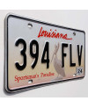 Amerikai rendszám Louisiana Sportsman´s Paradise 394 FLV
