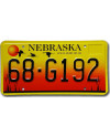 Amerikai rendszám Nebraska Sandhill Crane 68-G192