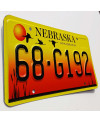 Amerikai rendszám Nebraska Sandhill Crane 68-G192