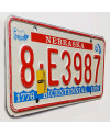 Amerikai rendszám Nebraska Bicentennial 8-E3987