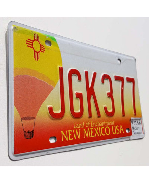 Amerikai rendszám New Mexico Balloon JGK 377