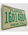 Amerikai rendszám Florida 1973 Sunshine State 16D14604
