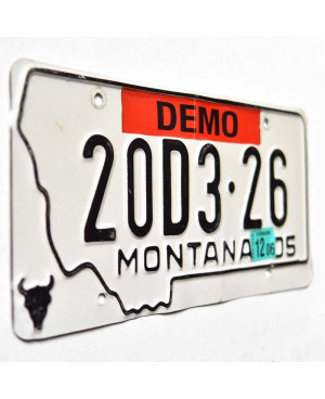 Amerikai rendszám Montana 2005 Dealer 20D3-26