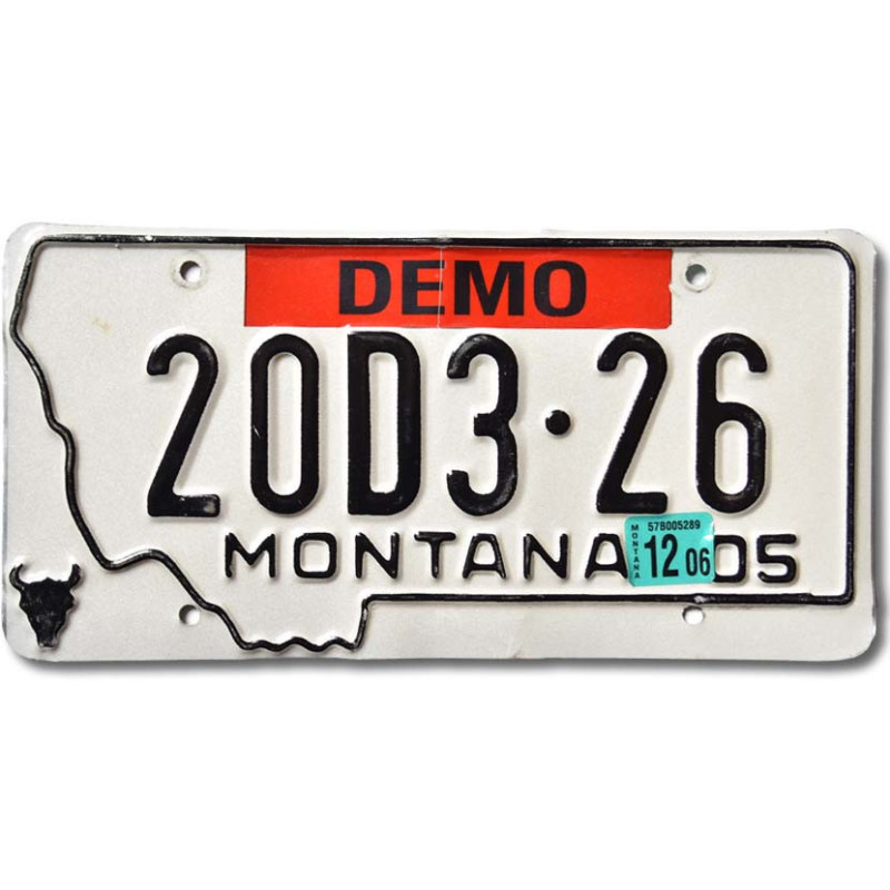 Amerikai rendszám Montana 2005 Dealer 20D3-26