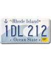 Amerikai rendszám Rhode Island Ocean State 1DL 212