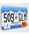 Motoros amerikai rendszám Colorado Veteran 509 GLM