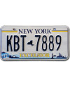 Amerikai rendszám New York Excelsior KBT-7889