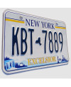 Amerikai rendszám New York Excelsior KBT-7889