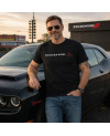 Férfi póló Dodge Fratzog logo Black