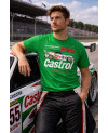 Férfi póló Castrol Racing Car Green