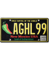 Amerikai rendszám New Mexico Chile Capital AGHL99