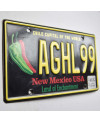 Amerikai rendszám New Mexico Chile Capital AGHL99
