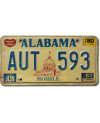 Amerikai rendszám Alabama 1980 Capitol AUT 593