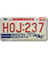 Amerikai rendszám South Dakota 1986 Faces HOJ 237