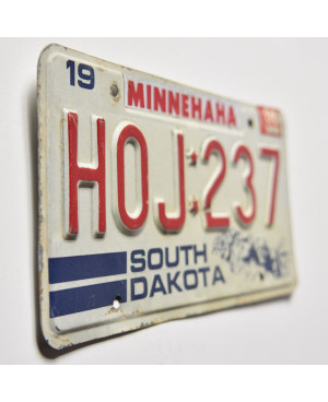 Amerikai rendszám South Dakota 1986 Faces HOJ 237