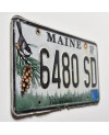 Amerikai rendszám Maine Chickadee 6480 SD